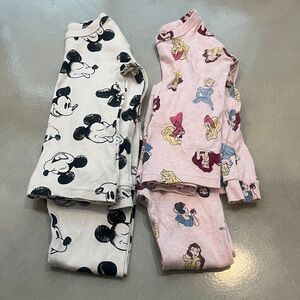 Charming Kids Pajama Set - Black and Pink